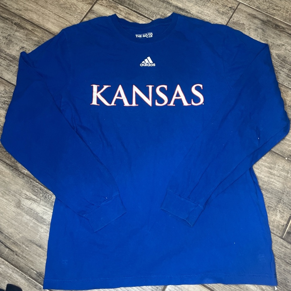 Adidas kansas Jayhawks long sleeve